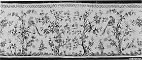 Part of a coverlet border, Cotton, Indian