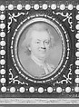 Souvenir with portrait of a man, Miniature attributed to Louis Marie Sicardi (French, Avignon 1743–1825 Paris), Gold, enamel, diamonds; ivory, possibly French