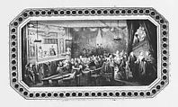 Snuffbox with theatrical scenes of a rope dancer and a puppet show, Box by Joseph Etienne Blerzy (French, active 1750–1806), Gold, enamel; vellum, French, Paris