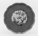 Fruit stand (soucoupe à pied) (one of four) (part of a service), Sèvres Manufactory  French, Soft-paste porcelain, French, Sèvres