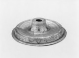 Pair of candlesticks, Pewter, British