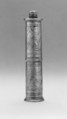 Pair of candlesticks, Pewter, British