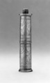 Pair of candlesticks, Pewter, British