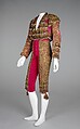 Toreador suit, J. Uriarte, silk, metal, metallic, glass, linen, Spanish