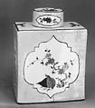 Tea caddy, Meissen Manufactory  German, Hard-paste porcelain, German, Meissen