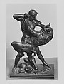 Theseus Slaying the Minotaur, Antoine-Louis Barye (French, Paris 1795–1875 Paris), Bronze, French
