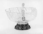 Cup, Rock crystal, silver gilt, Italian, Milan