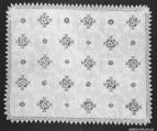 Mat, Linen, bobbin lace, Italian