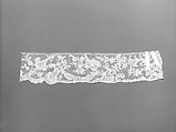 Edging, Bobbin lace, Brussels lace, linen, Flemish or British
