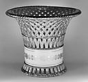 Fruit basket (one of a pair), Sèvres Manufactory  French, Hard-paste porcelain, French, Sèvres