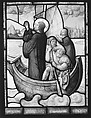 Christ Stilling the Tempest (one of a set of 12 scenes from The Life of Christ), Jan Rombouts (South Netherlandish (Duchy of Brabant), 1475–1535), Stained glass, Flemish, Leuven