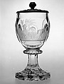 Goblet, Dominik Bimann (Bohemian, Harrachsdorf 1800–1857 Eger), Glass, Austrian, probably Vienna