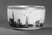Sugar bowl with cover (part of a service), Meissen Manufactory (German, 1710–present), Hard-paste porcelain, German, Meissen