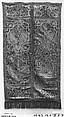 Pieces (4), Silk and metal thread, Spanish