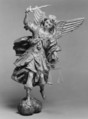 Saint Michael Archangel, Wood (polychromed and gilded) and silver, Spanish