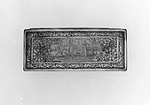 Tobacco box, Brass and copper, Dutch or Flemish