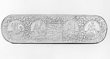 Tobacco box, Brass, Dutch