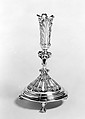 Vase base, James Dixon & Sons  British, Electroplated silver, British, Sheffield