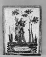 St. John Preaching in the Wilderness, Glazed pottery, Russian