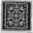 Apparel, Silk and metal thread on velvet, possibly Spanish