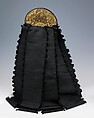 Headdress, metal, silk, cotton, glass, pearl, German (Bavarian)