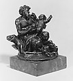 Satyr Father and Son, Joseph-Charles Marin French, Bronze, French