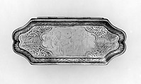 Tobacco box, Brass and copper, Dutch