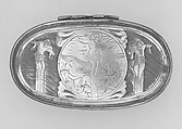 Tobacco box, Brass, Dutch