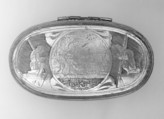 Tobacco box, Brass, Dutch