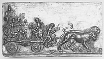 The Triumph of Virtues: Justice, Peace and Abundance, Lead, Netherlandish