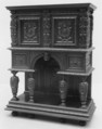 Cabinet, Hugues Sambin French, Walnut, French