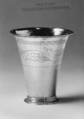 Cup or beaker, Silver, gilt lined, Swedish