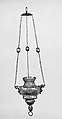 Chancel lamp, Pewter, Southern German or Austrian