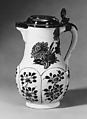 Ewer, Hard-paste porcelain, silver, Chinese, for Dutch market