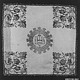 Chalice veil, Silk, metallic thread, Italian, probably Sicily