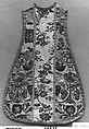Chasuble front, Silk, Italian or French
