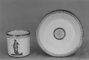 Saucer (part of a coffee service), Nymphenburg Porcelain Manufactory  German, Hard-paste porcelain, German, Nymphenburg