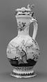 Krüg, Faience (tin-glazed earthenware); silver gilt, German, Frankfurt