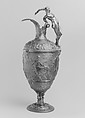 Ewer, Jules-Paul Brateau  French, Pewter, French
