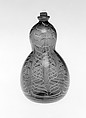 Bottle, Glass, metal, Italian, Venice or German