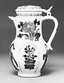 Ewer, Hard-paste porcelain, Chinese, for European, probably Dutch, market