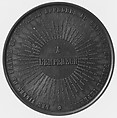 Baptism of the Prince Impérial, Medalist: Armand-Auguste Caqué (French, Saintes 1793–1881 Paris), Bronze, struck, French