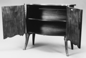 Commode, Mahogany, satinwood, gilt metal, British