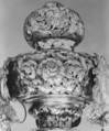 Sanctuary lamp, Johannes I. Mayr (1629–1687), Silver, German, Augsburg