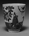 Beaker, Hard-paste porcelain, Japanese