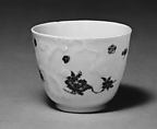 Teabowl, Hard-paste porcelain, possibly Japanese