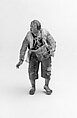 Shepherd, Polychromed terracotta head and limbs; body of wire wrapped in tow; linen and cloth garments; leather bag, Italian, Naples
