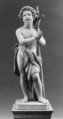The Young St. John the Baptist, Luigi Bienaimé (Italian, Carrara 1795–1878 Rome), Marble, Italian, Rome