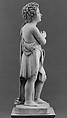 The Young St. John the Baptist, Luigi Bienaimé (Italian, Carrara 1795–1878 Rome), Marble, Italian, Rome