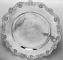 Salver, David Willaume I  British, Silver, British, London
